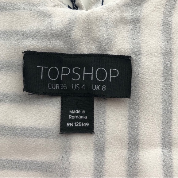 Topshop Striped Camisole - Picture 2 of 5